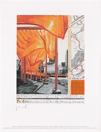 CHRISTO (1935-2020) & JEAN-CLAUDE (1935-2009).  [CHRISTO PROJECTS]. Group of 7 posters. Sizes vary.